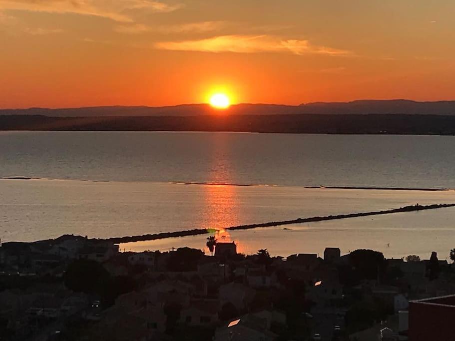 Luxueux T3 Piscine Et Vue Somptueuse Apartman Sète Kültér fotó